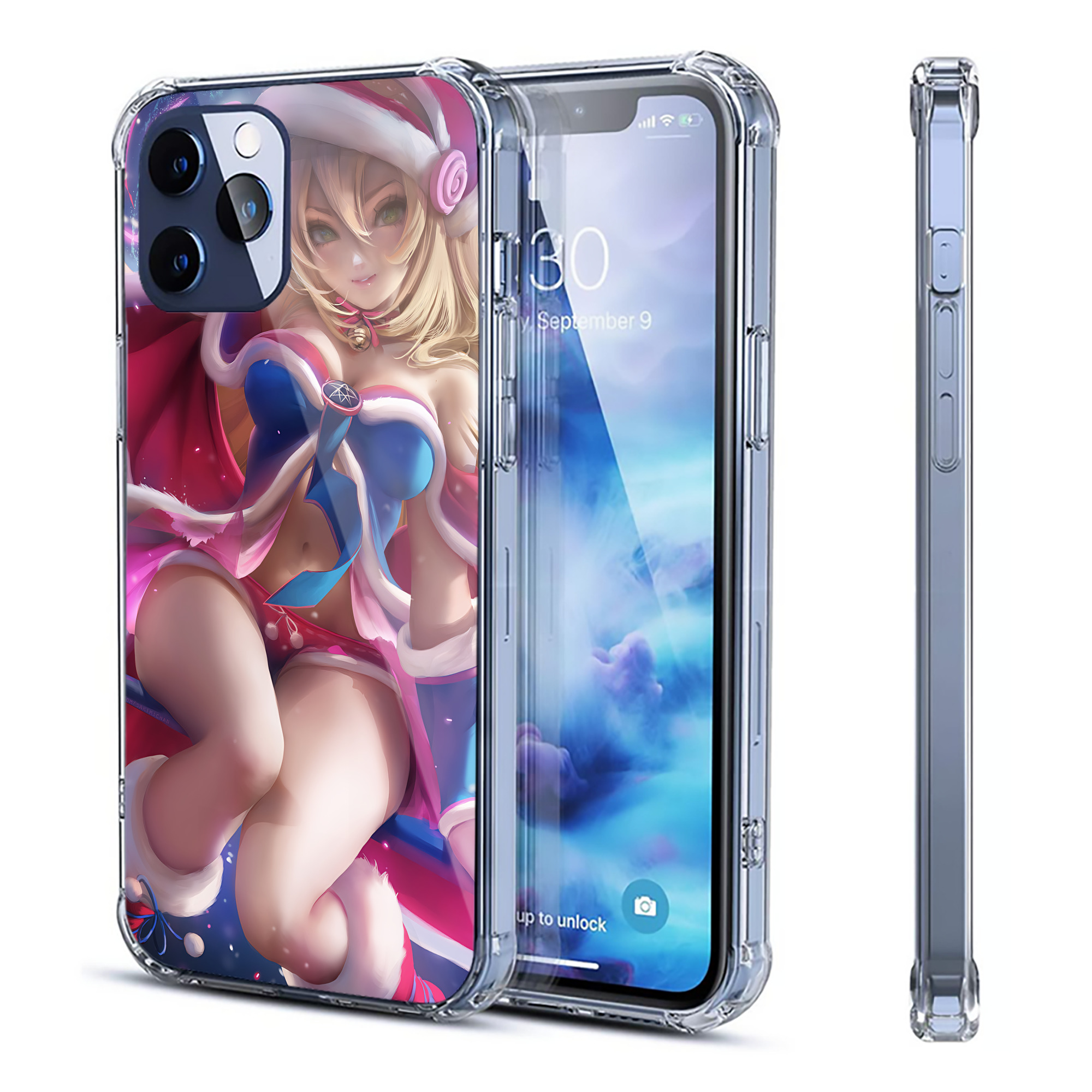 （画像用） 遊☆戯☆王 Yu-Gi-Oh! 【iPhone 12シリーズ対応】透明スマホケース（クリアソフトケース）